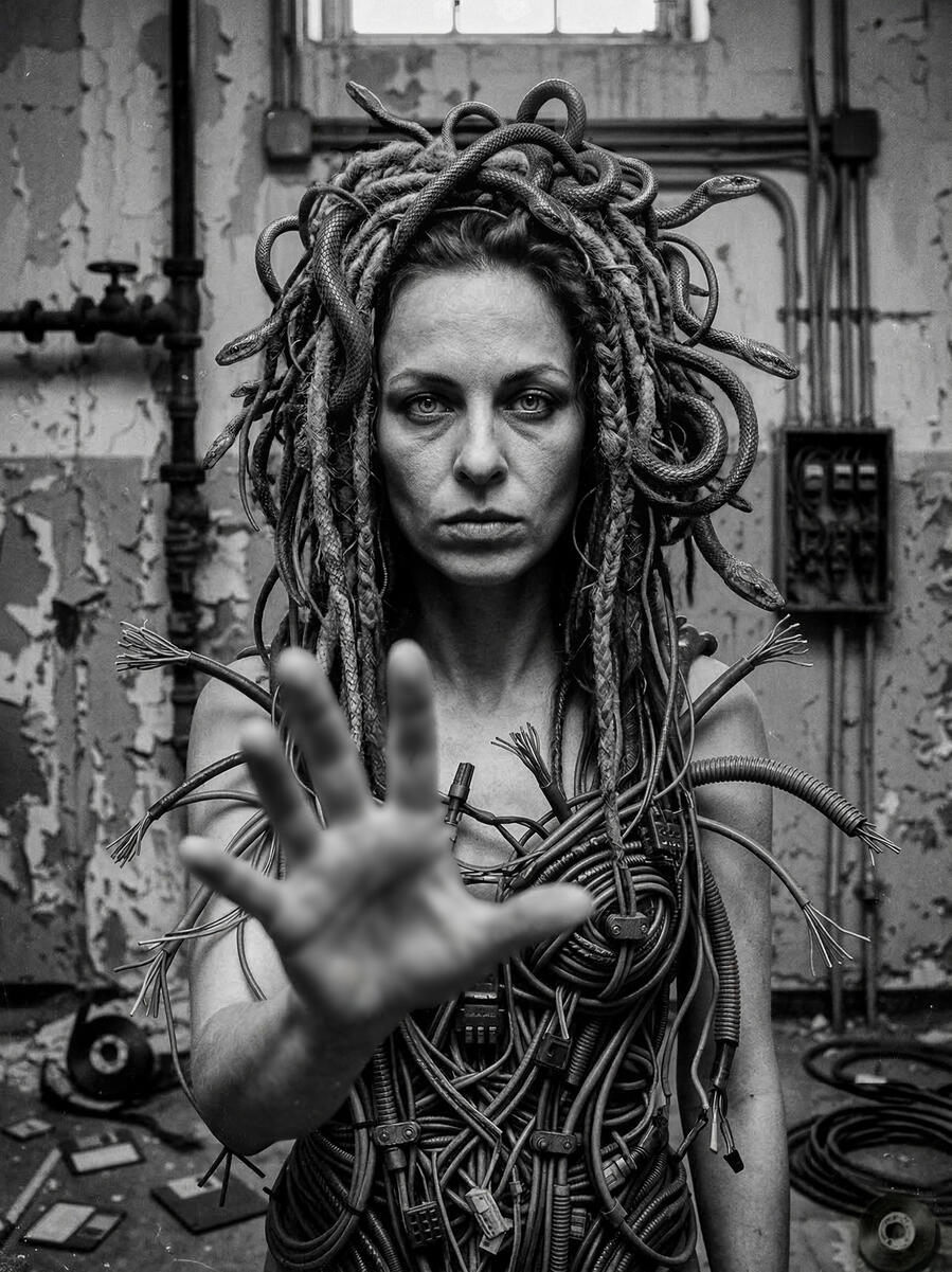 Il Bimbo di Ieri - Visione Frattale Bimbo che ha una visione del frattale